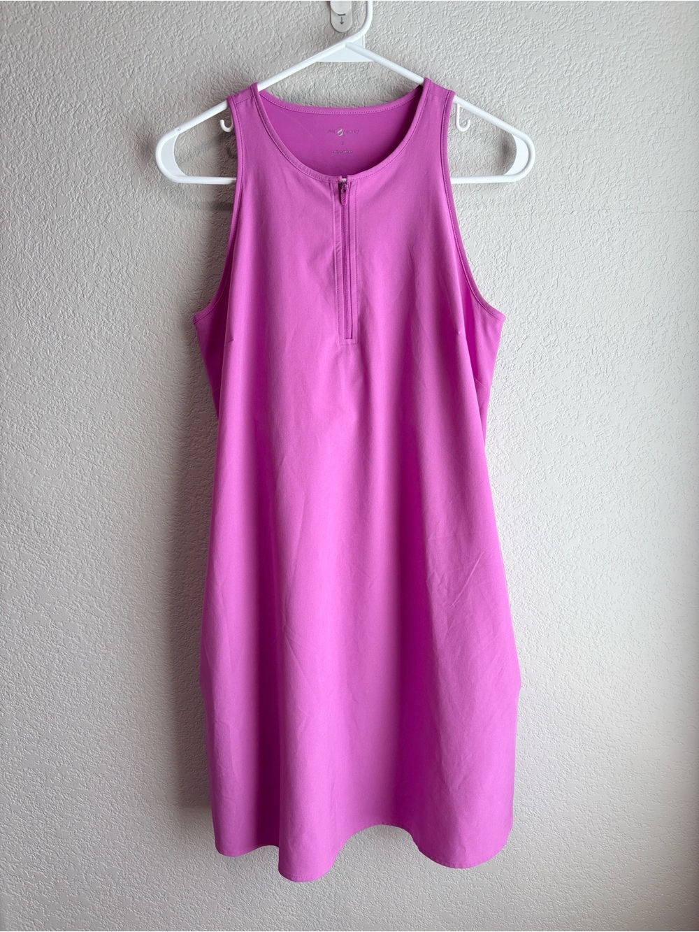 Lou & Grey Wanderweave Active Sleeveless Mini Dress Purple Women’s Size XS